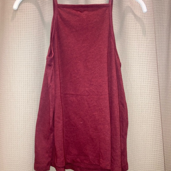 Old Navy Square-Neck Jersey Cami maroon size XS, great condition - Picture 4 of 5